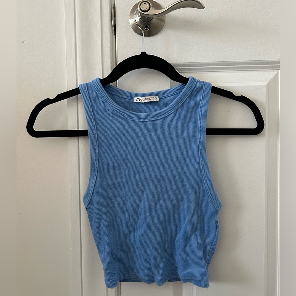 Zara Tank Top - Blue (Size S)